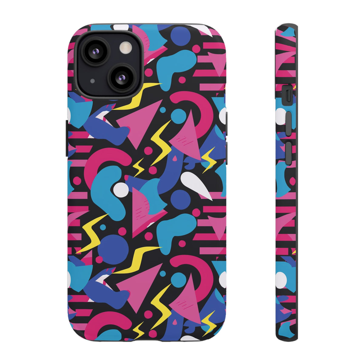 Retro 80s Seamless Phone Case – Vintage Style Meets Modern Protection 096