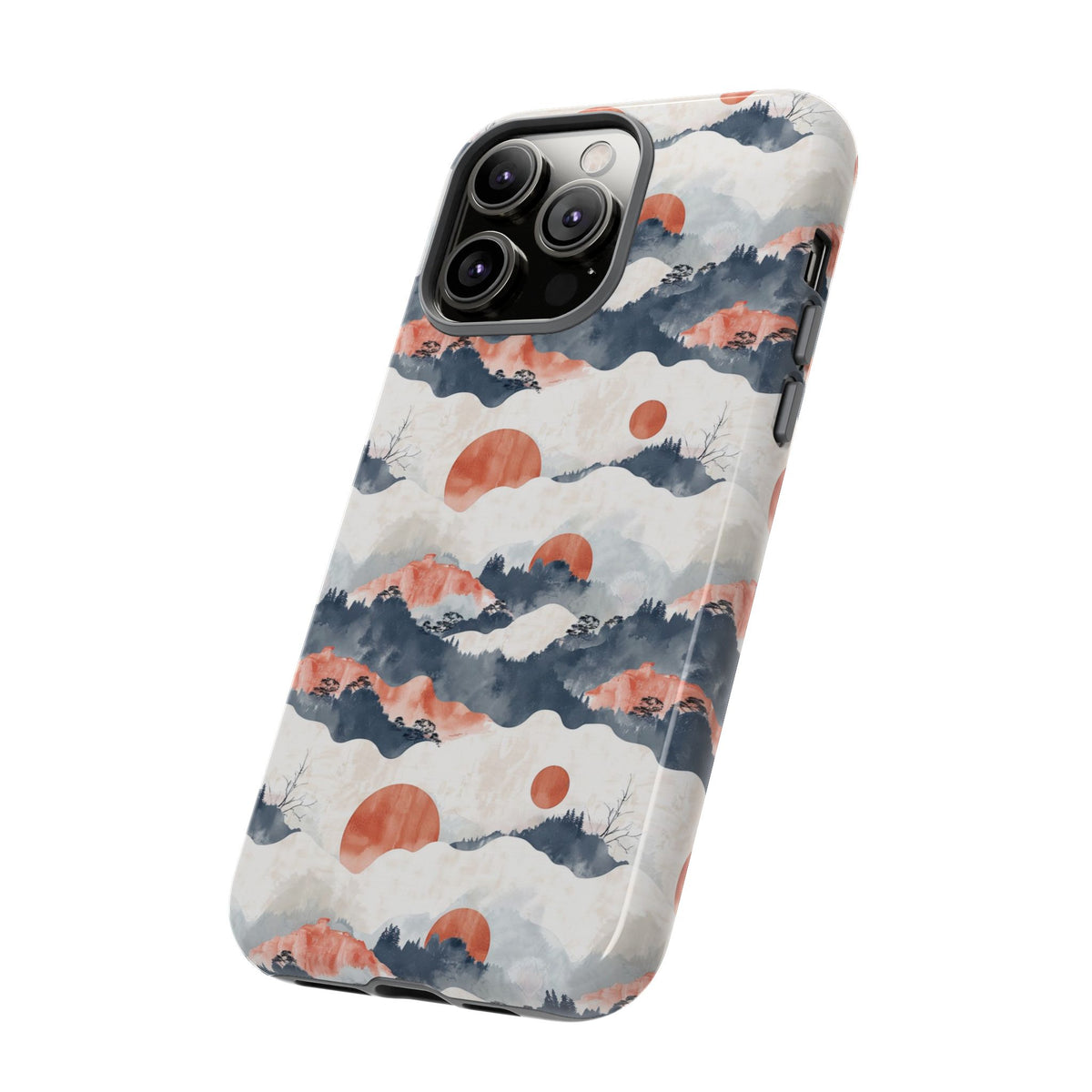 Japanese Pattern Phone Case – Elegant & Timeless Design for Your Phone 139