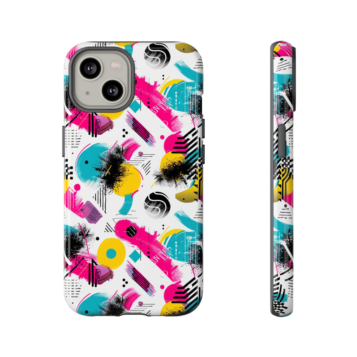 Retro 80s Seamless Phone Case – Vintage Style Meets Modern Protection 135