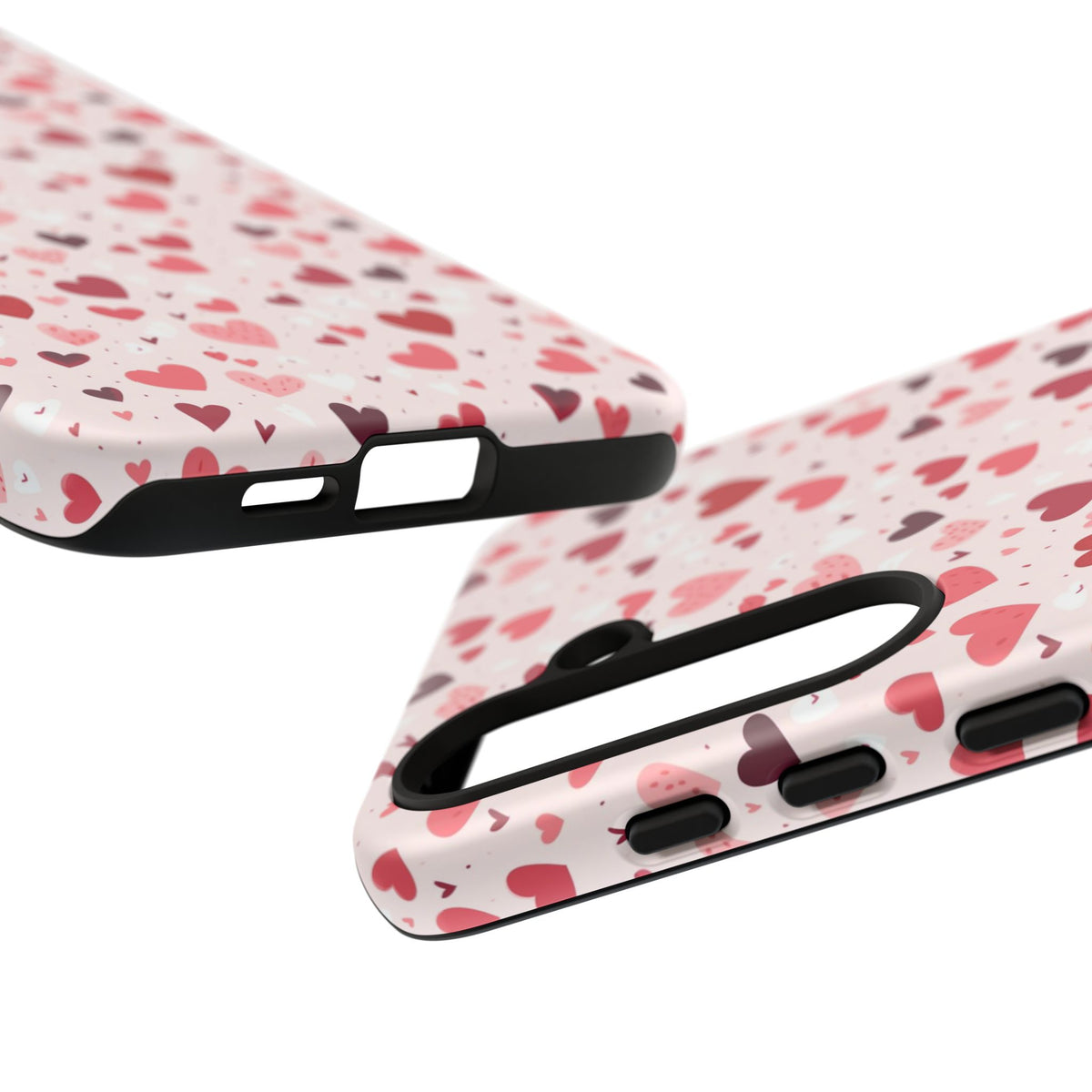 Heart Pattern Phone Case – Stylish & Loving Design for Your Device 817