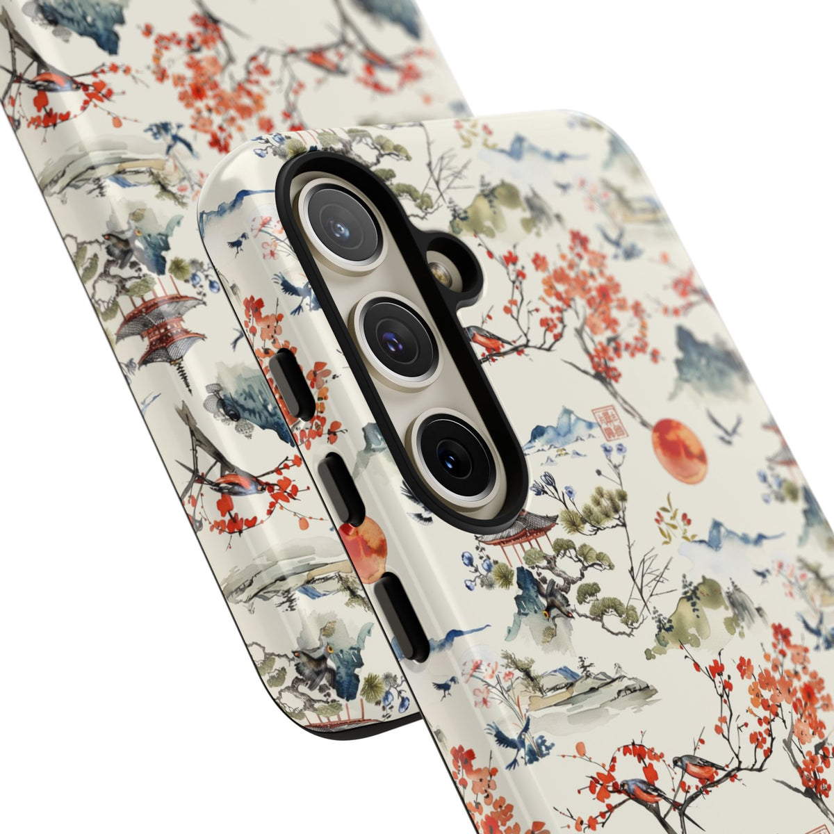 Japanese Pattern Phone Case – Elegant & Timeless Design for Your Phone 120