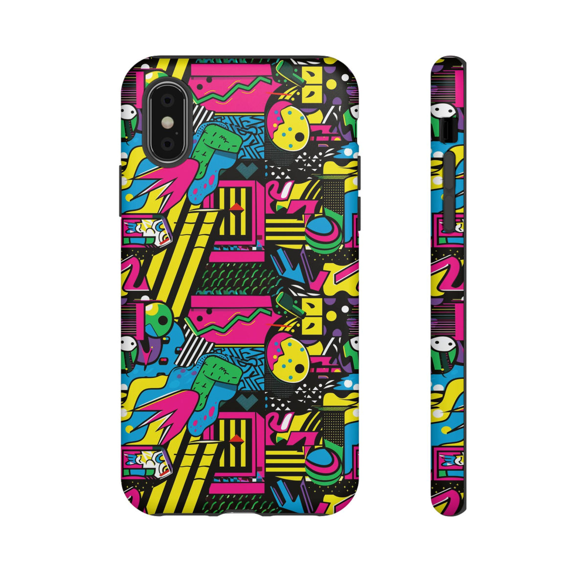 Retro 80s Seamless Phone Case – Vintage Style Meets Modern Protection 146