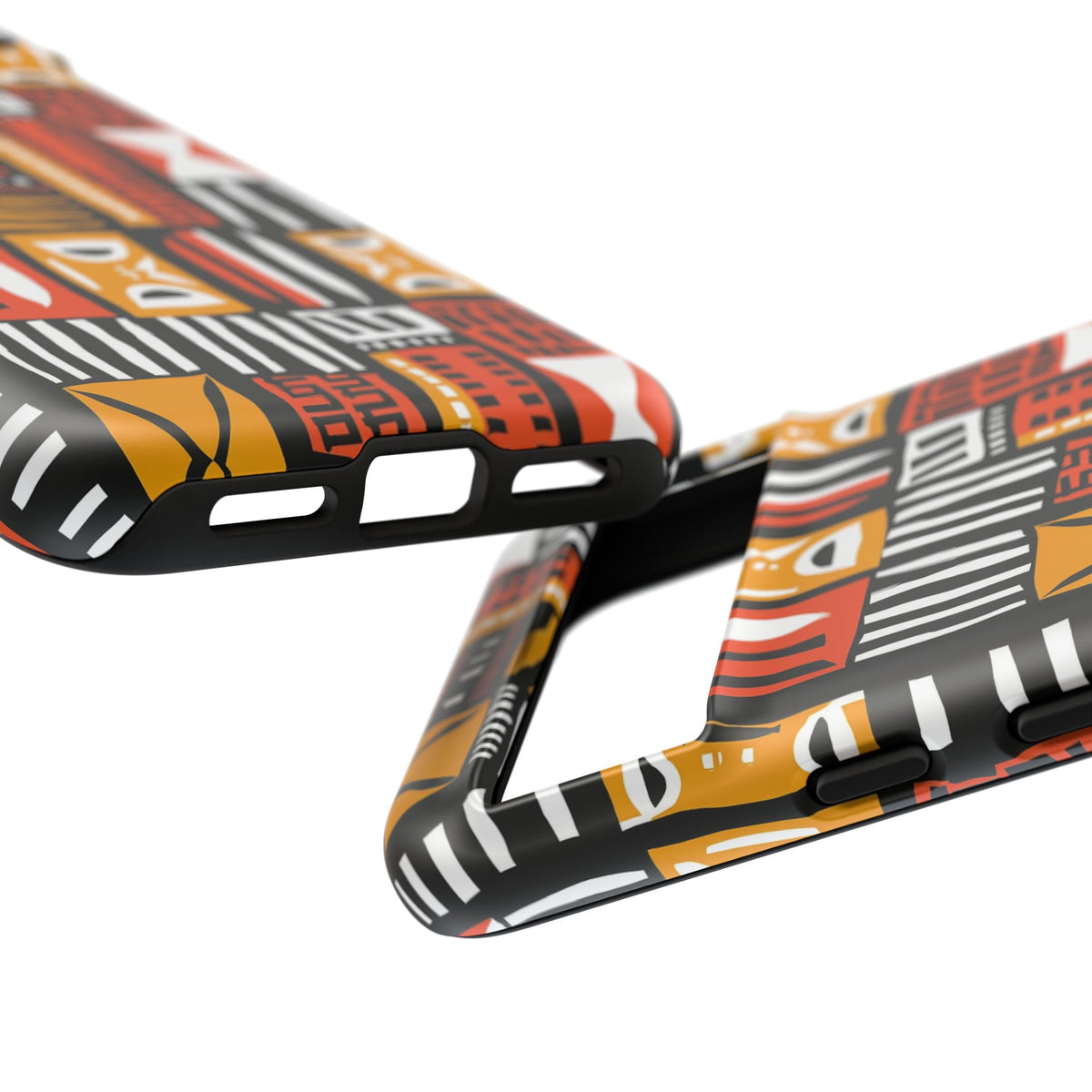 Stylish African Pattern Phone Case – Unique and Vibrant Protection 136