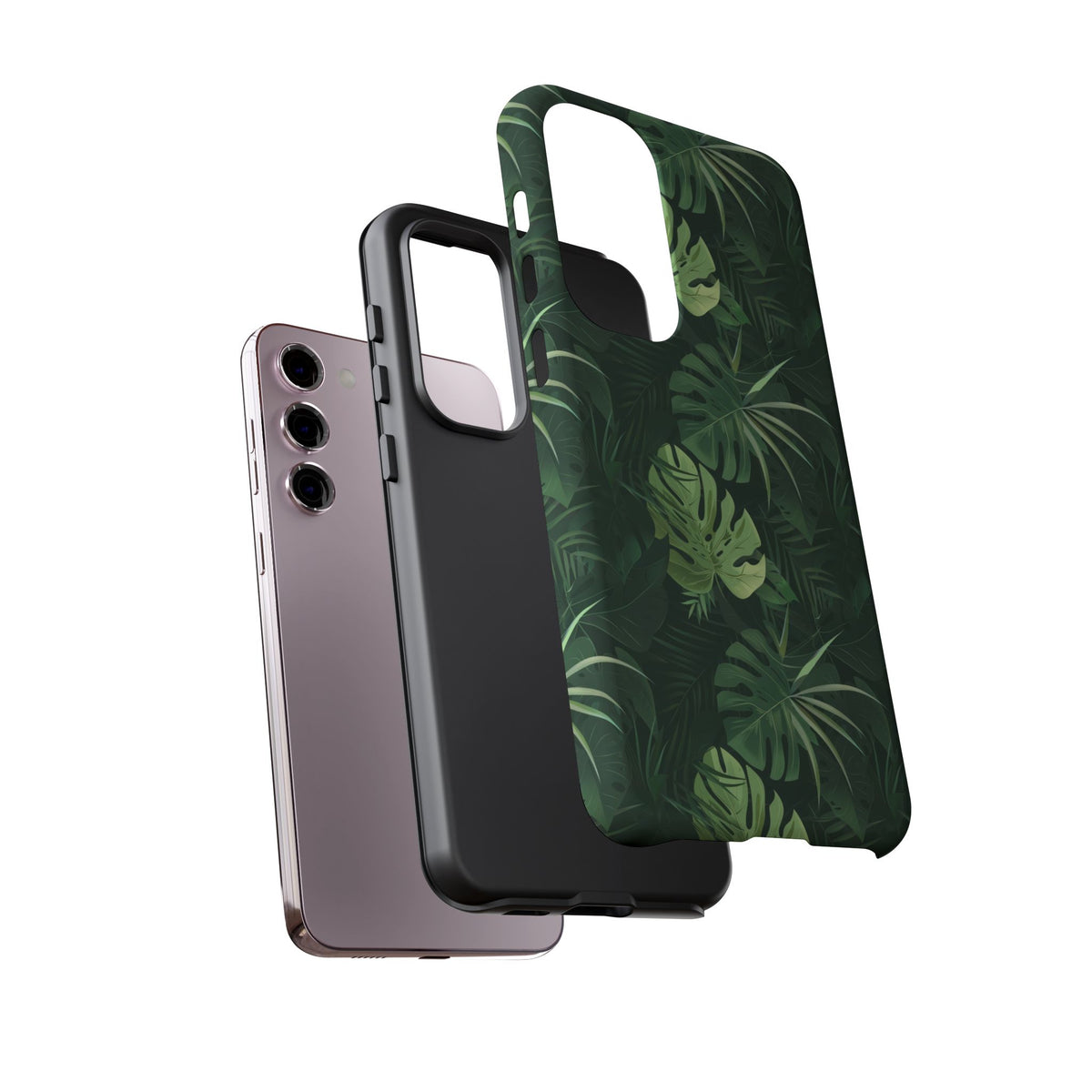 Jungle Pattern Phone Case – Exotic & Lush Design for Your Phone 335