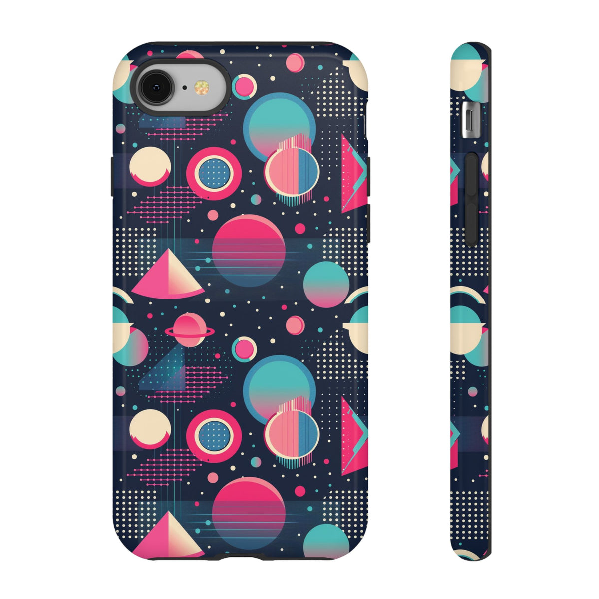 Retro 80s Seamless Phone Case – Vintage Style Meets Modern Protection 095