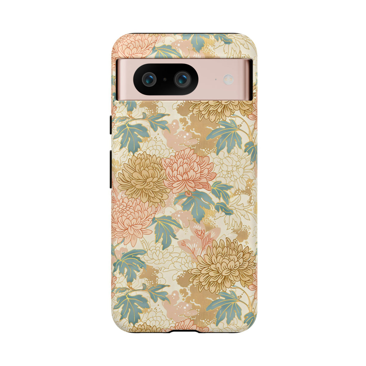 Japanese Blossom Asian Floral Design Phone Case – Elegant Floral Phone Cover