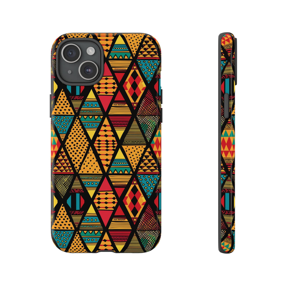 Stylish African Pattern Phone Case – Unique and Vibrant Protection 178