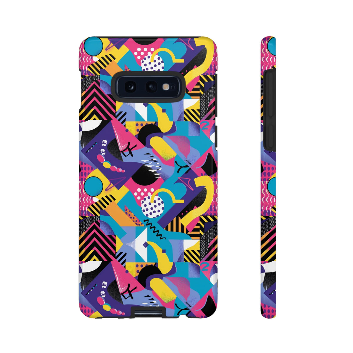 90s Themed Seamless Pattern Phone Case – Embrace Retro Style and Protection 303