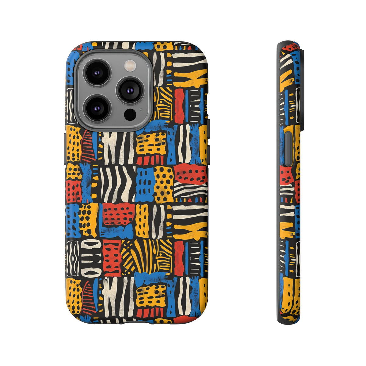 Stylish African Pattern Phone Case – Unique and Vibrant Protection 179