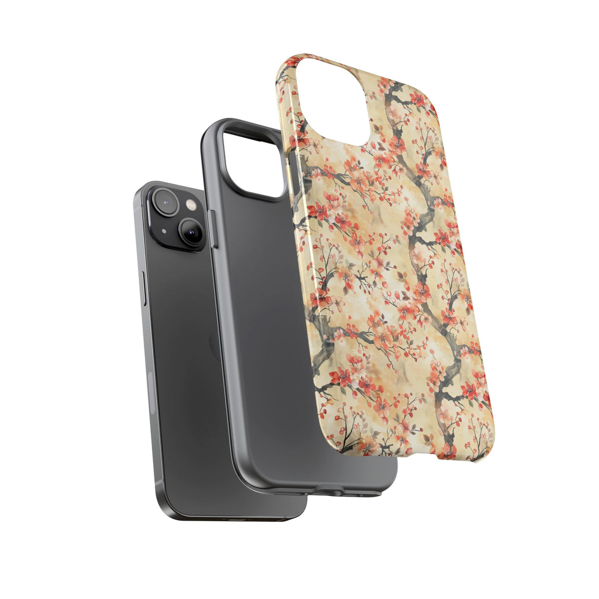 Japanese Pattern Phone Case – Elegant & Timeless Design for Your Phone 007