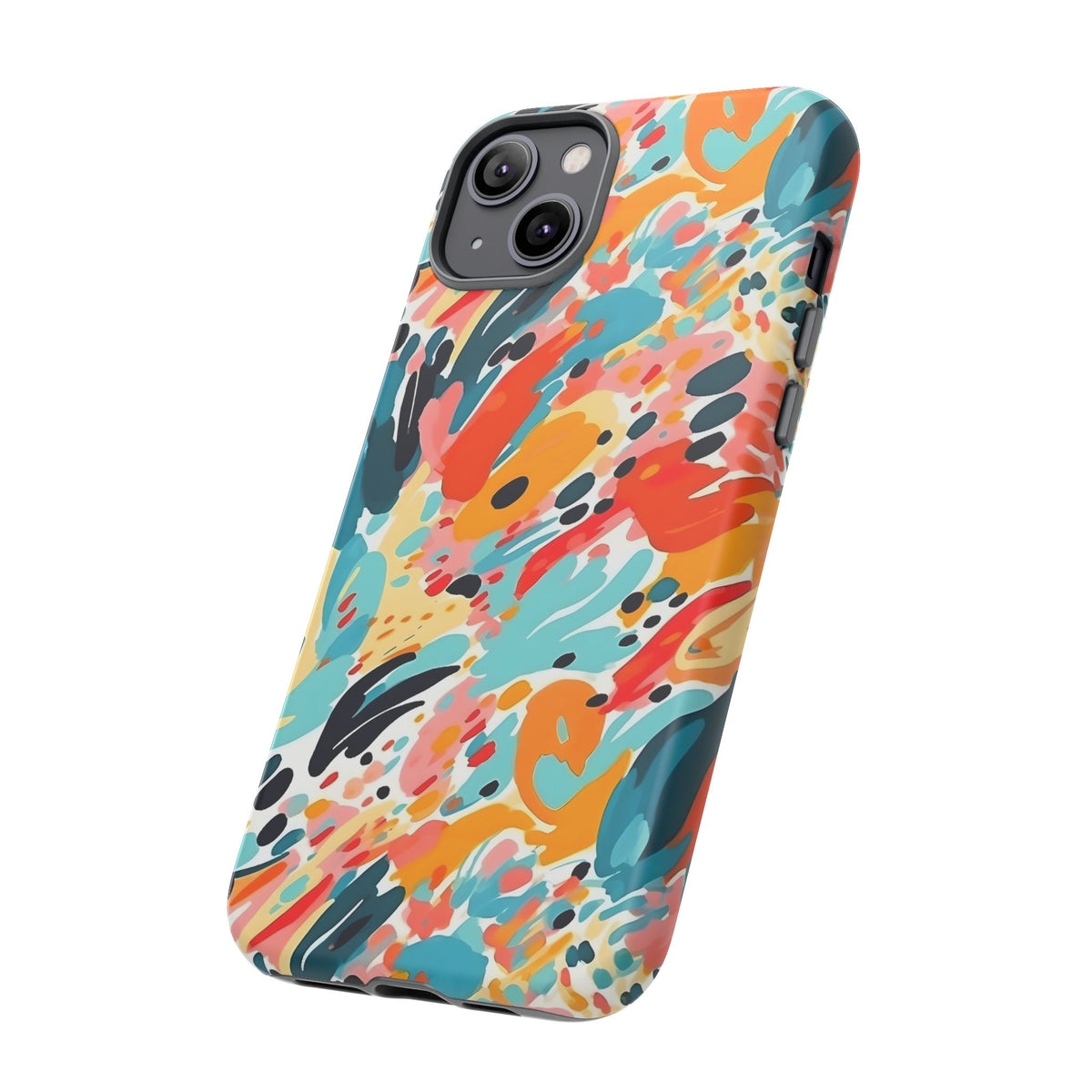 Abstract Painting Design Phone Case – Modern Art-Inspired Phone Cover 7