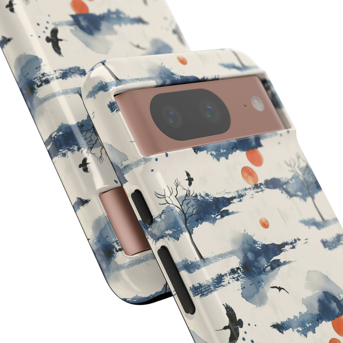 Japanese Pattern Phone Case – Elegant & Timeless Design for Your Phone 030