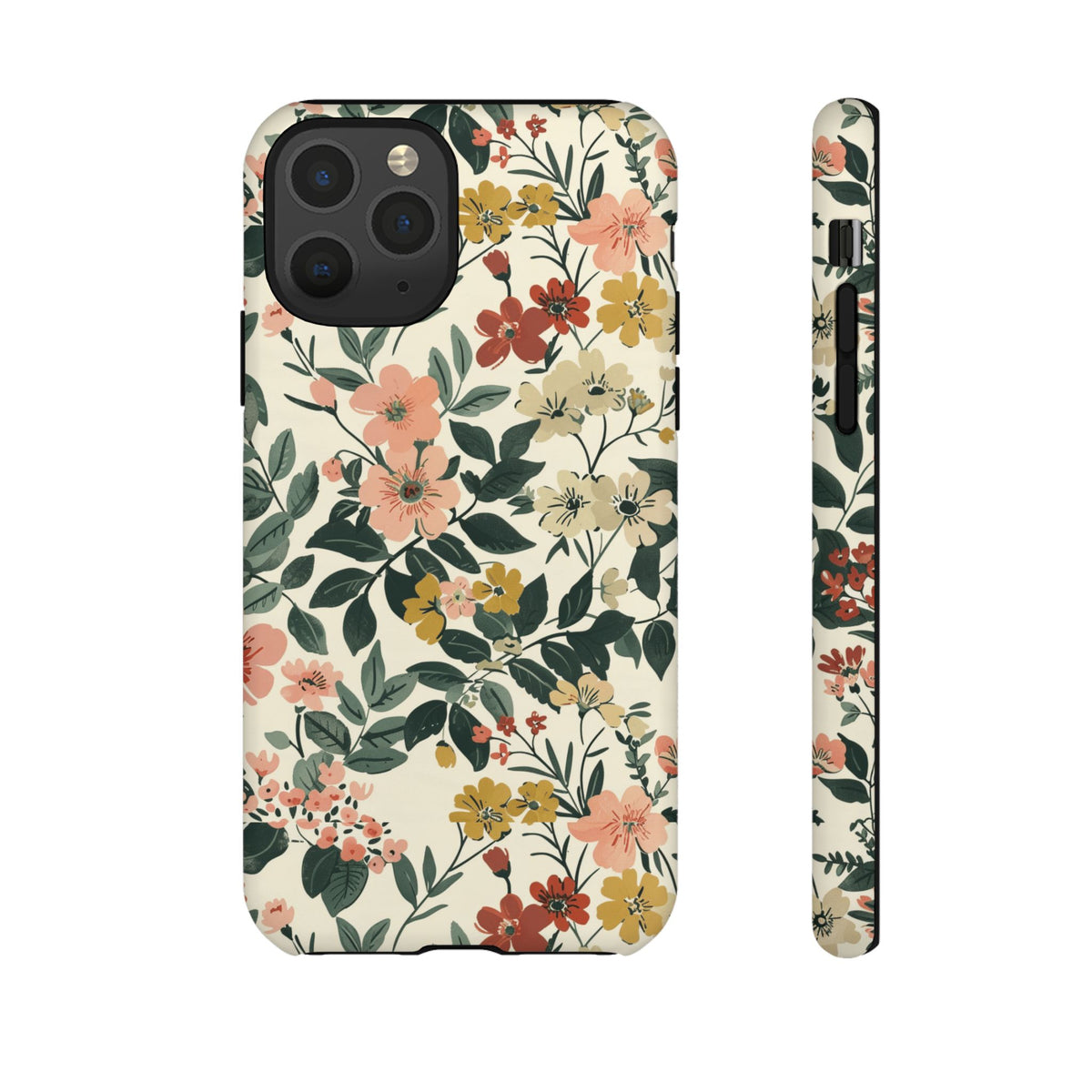 Flower-Themed Phone Case – Elegant Protection with a Floral Twist