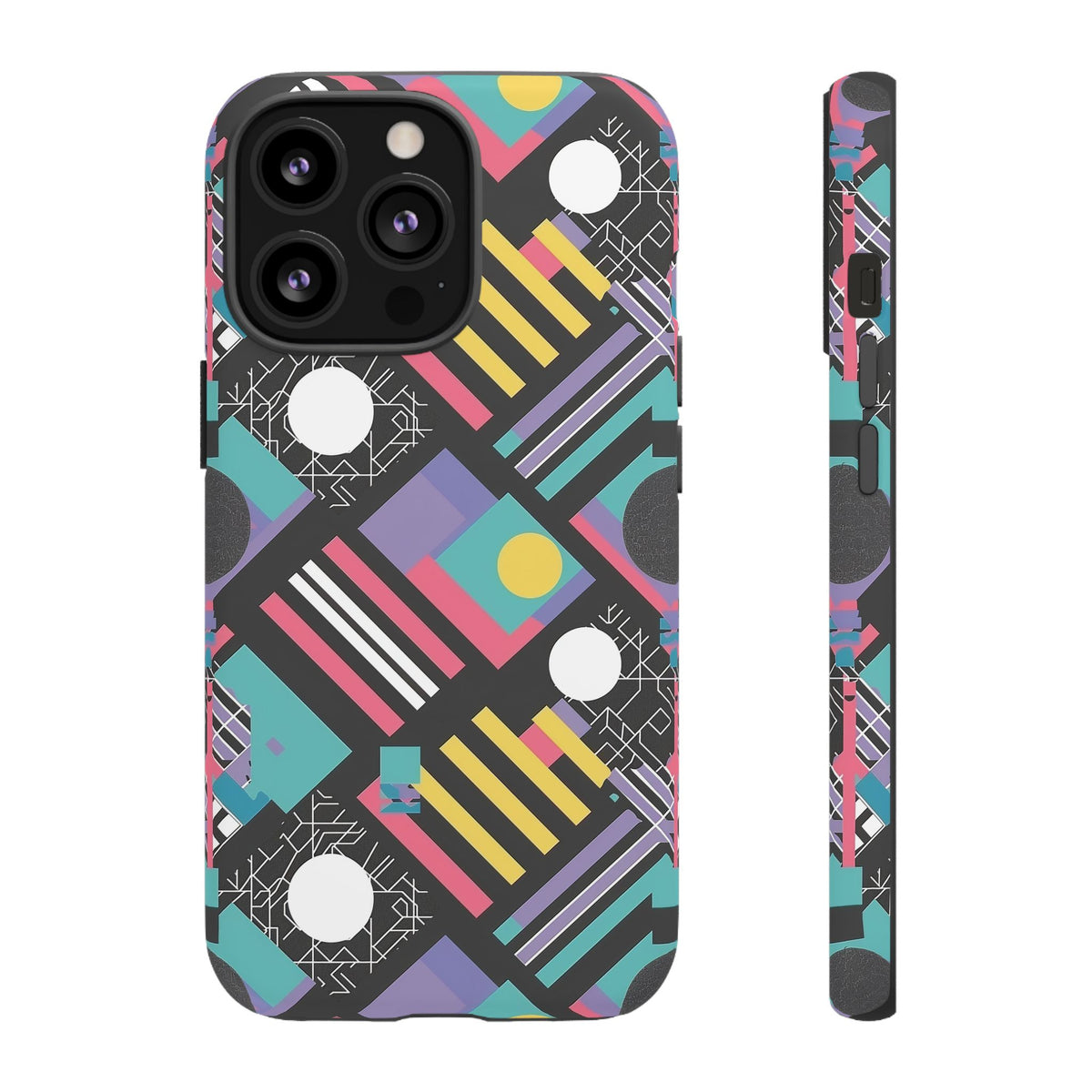 Retro 80s Seamless Phone Case – Vintage Style Meets Modern Protection 142