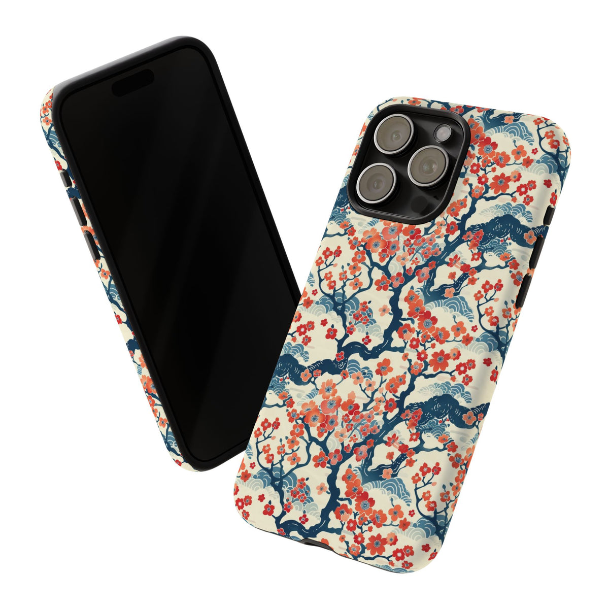 Japanese Pattern Phone Case – Elegant & Timeless Design for Your Phone 104