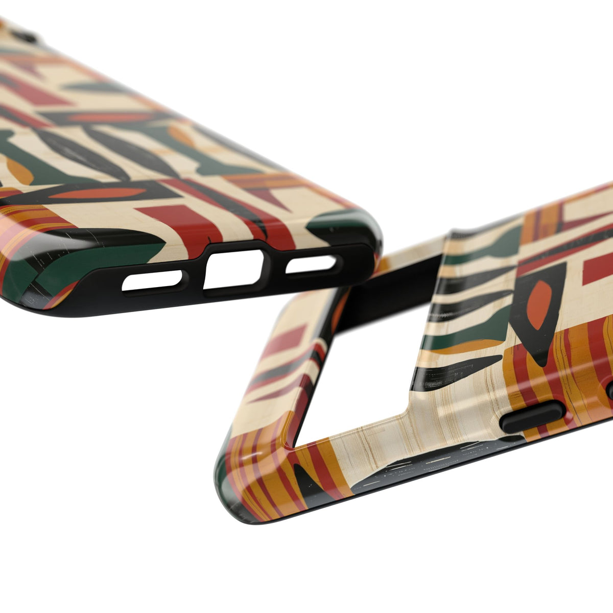 Stylish African Pattern Phone Case – Unique and Vibrant Protection 196