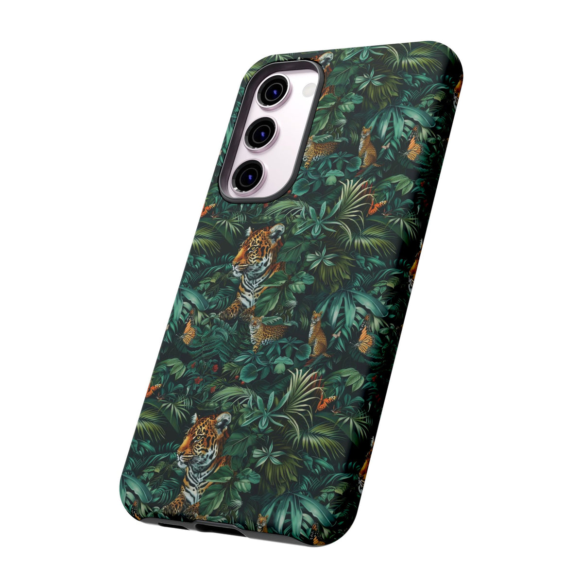 Jungle Pattern Phone Case – Exotic & Lush Design for Your Phone 326