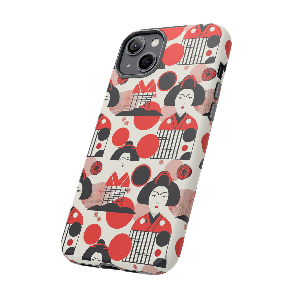 Japanese Pattern Phone Case – Elegant & Timeless Design for Your Phone 018