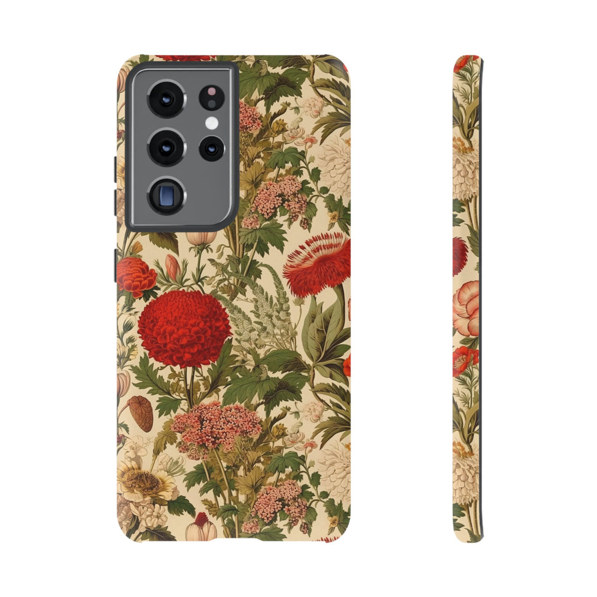 Antique Garden Botanical Phone Case - Vintage Botanical Phone Cover 2