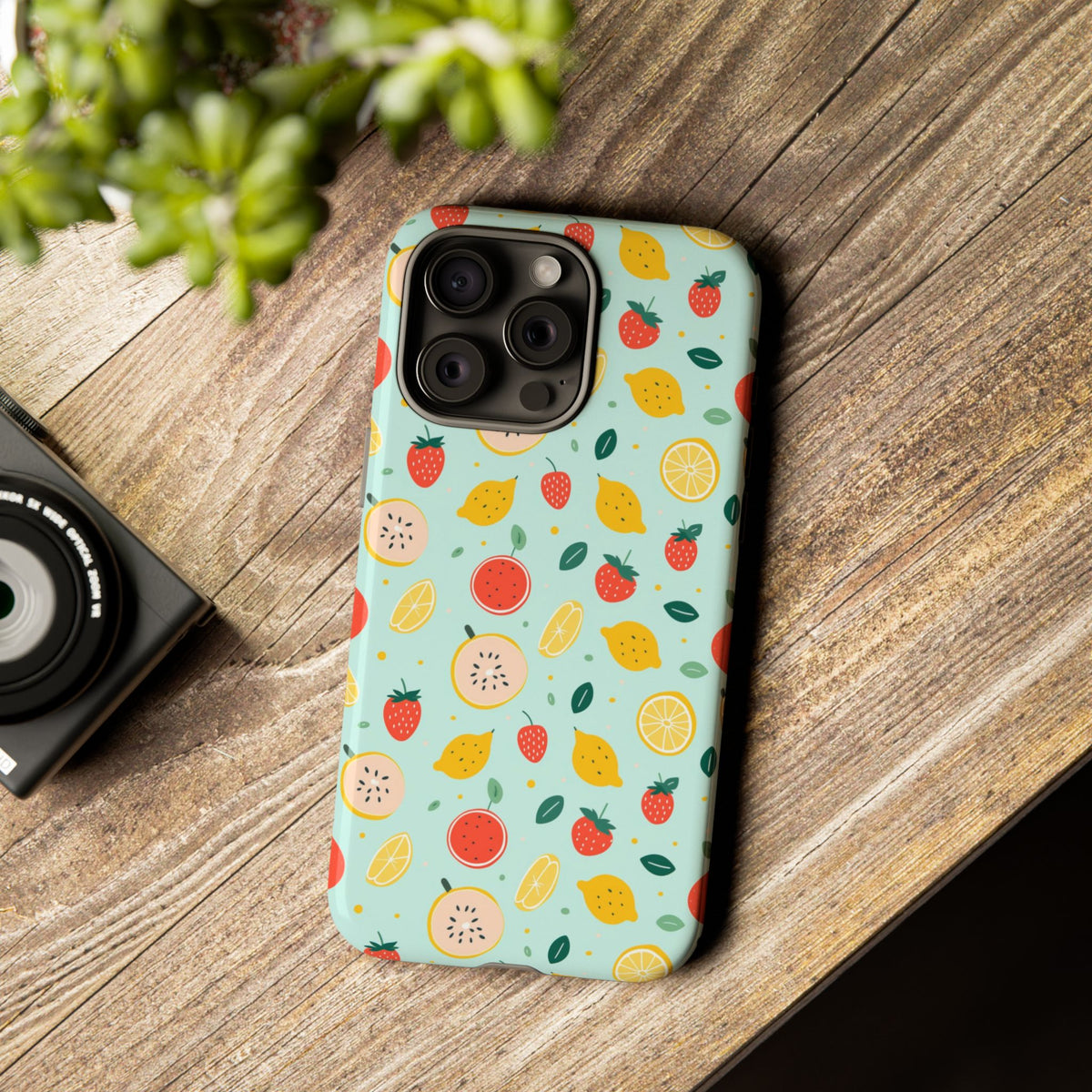 Fruit Pattern Phone Case – Vibrant & Fun Design for Your Smartphone 904