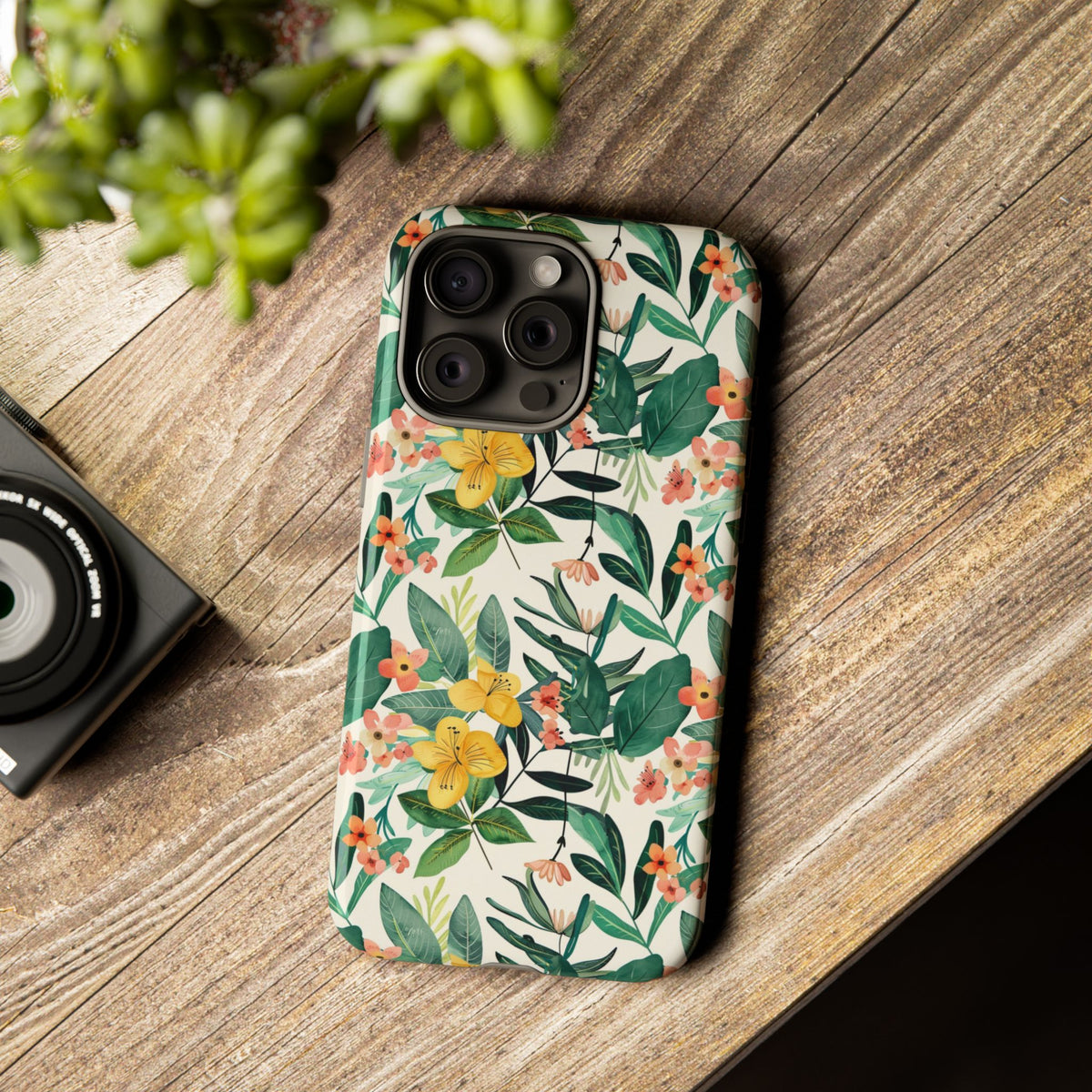 Spring Pattern Phone Case – Fresh & Vibrant Design for Your Phone 424