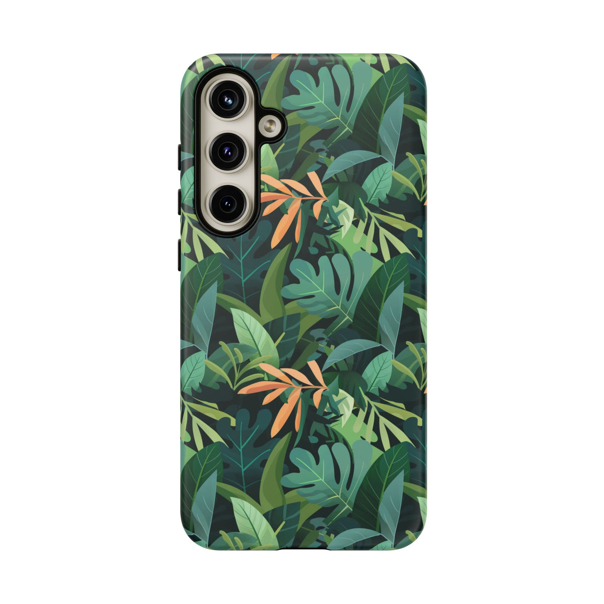 Jungle Pattern Phone Case – Exotic & Lush Design for Your Phone 341