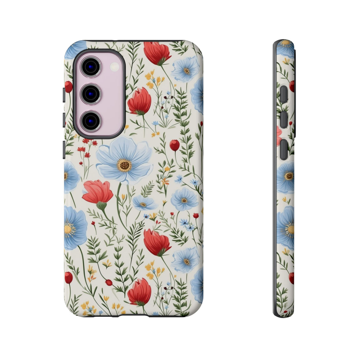 Wildflower Design Phone Case – Beautiful Nature-Inspired Floral Pattern