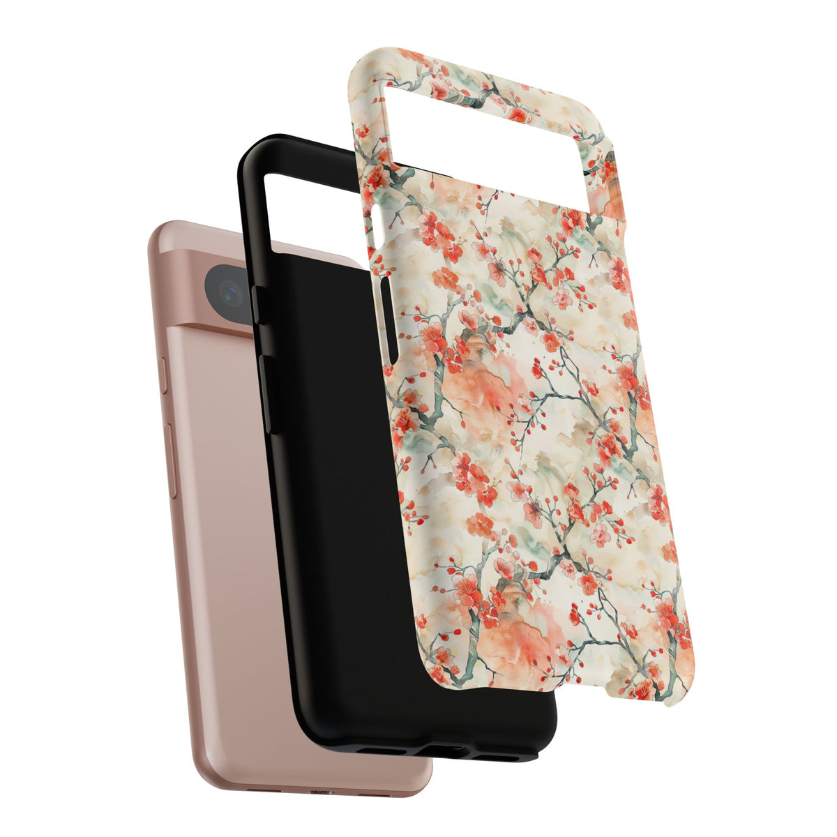 Japanese Pattern Phone Case – Elegant & Timeless Design for Your Phone 093