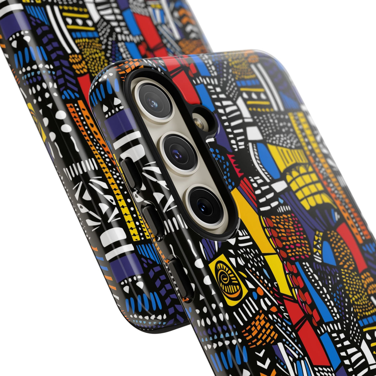 Stylish African Pattern Phone Case – Unique and Vibrant Protection 201