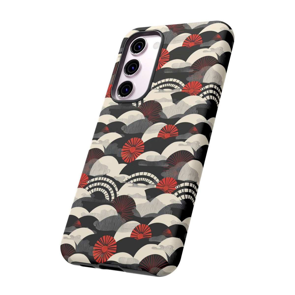 Japanese Pattern Phone Case – Elegant & Timeless Design for Your Phone 151