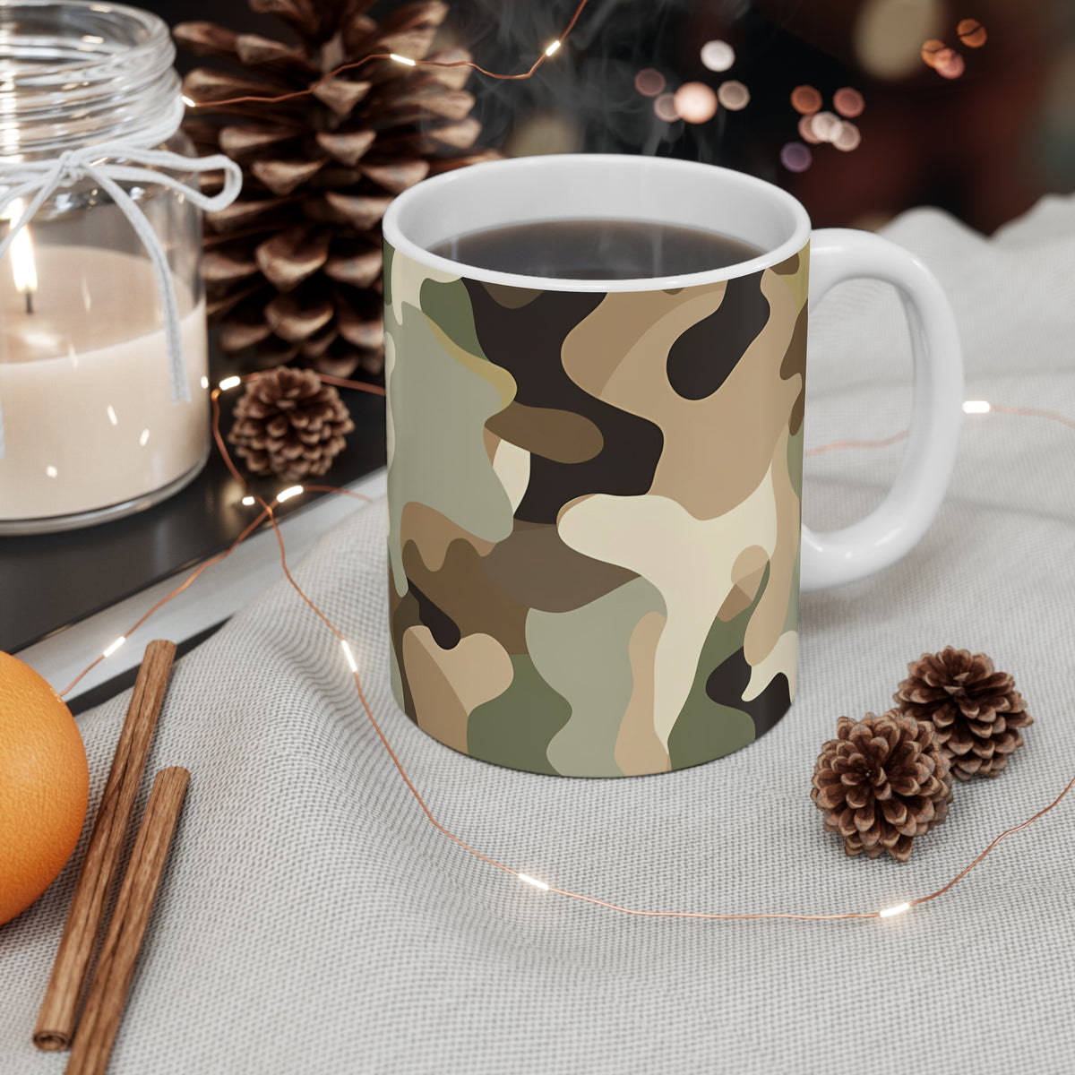 All-Over Camouflage Pattern Coffee Mug 190