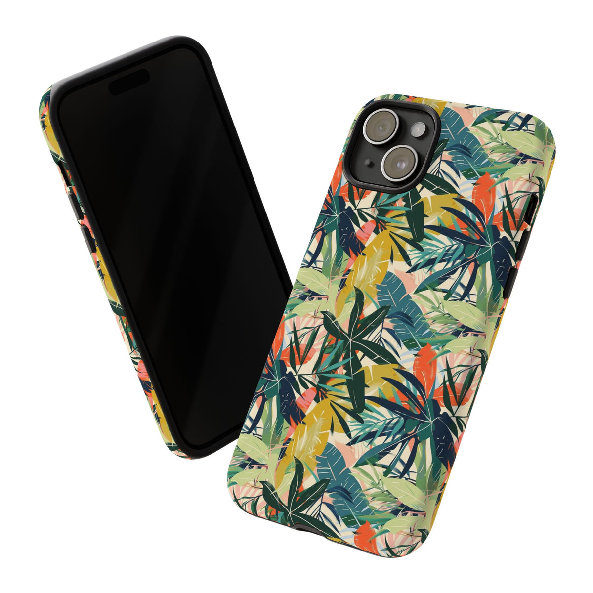 Jungle Pattern Phone Case – Exotic & Lush Design for Your Phone 349