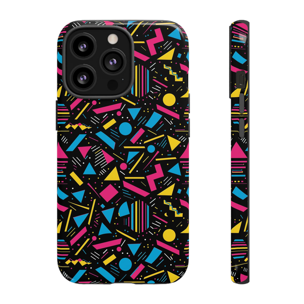 Retro 80s Seamless Phone Case – Vintage Style Meets Modern Protection 166