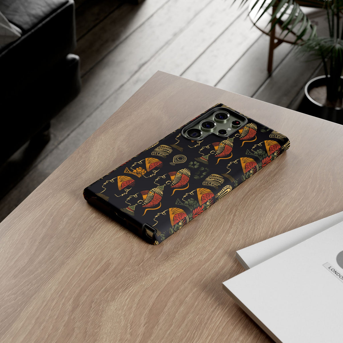 Stylish African Pattern Phone Case – Unique and Vibrant Protection 244