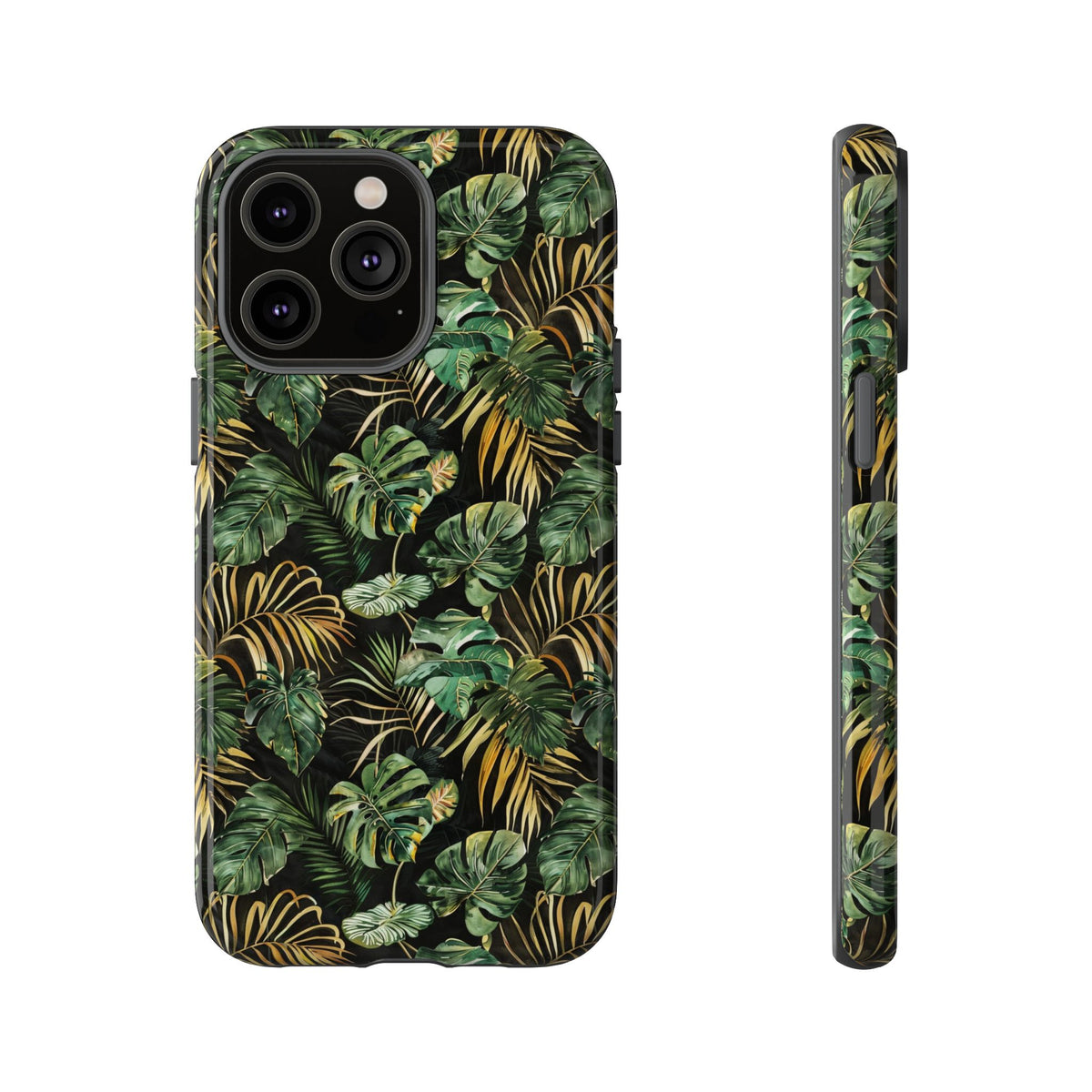 Jungle Pattern Phone Case – Exotic & Lush Design for Your Phone 334