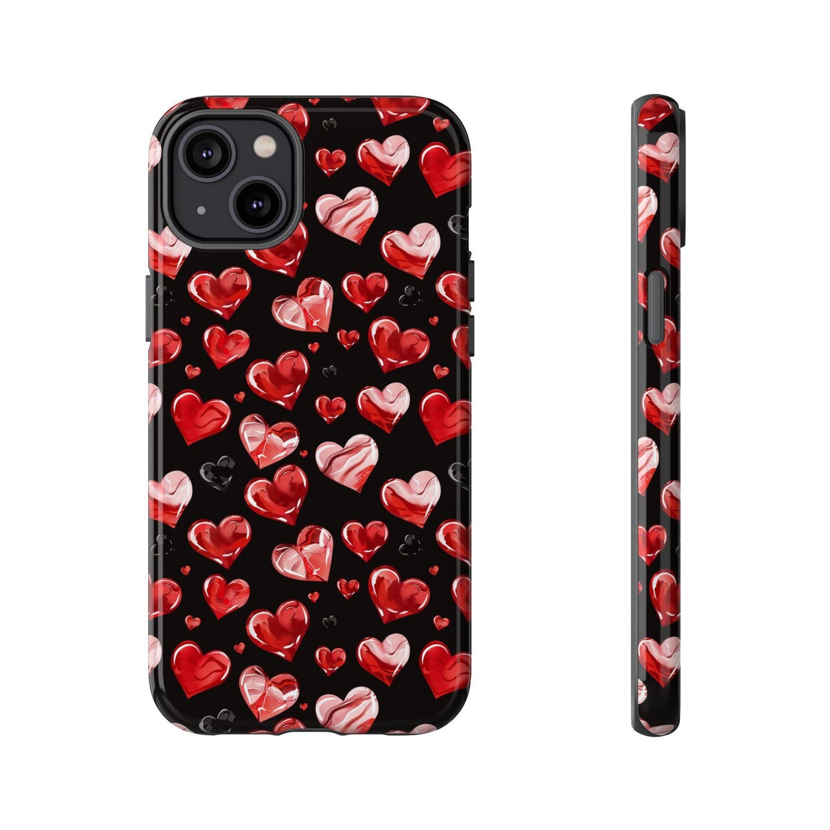 Heart Pattern Phone Case – Stylish & Loving Design for Your Device 365