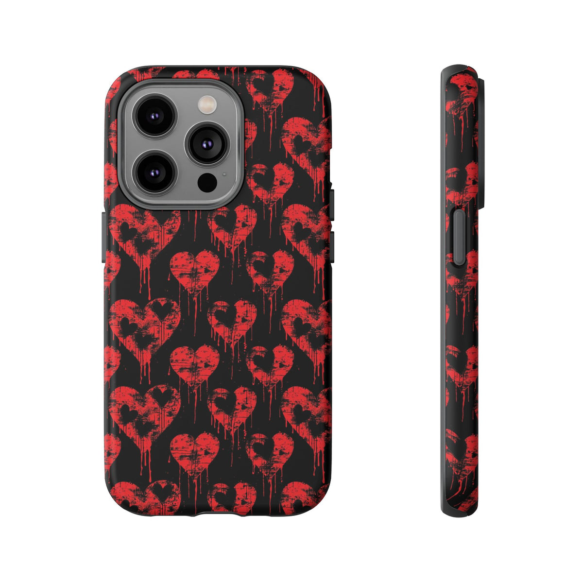 Heart Pattern Phone Case – Stylish & Loving Design for Your Device 367