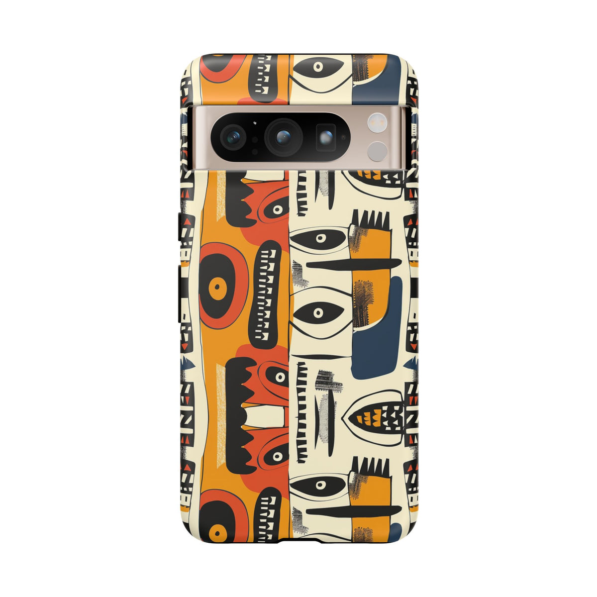 Stylish African Pattern Phone Case – Unique and Vibrant Protection 204