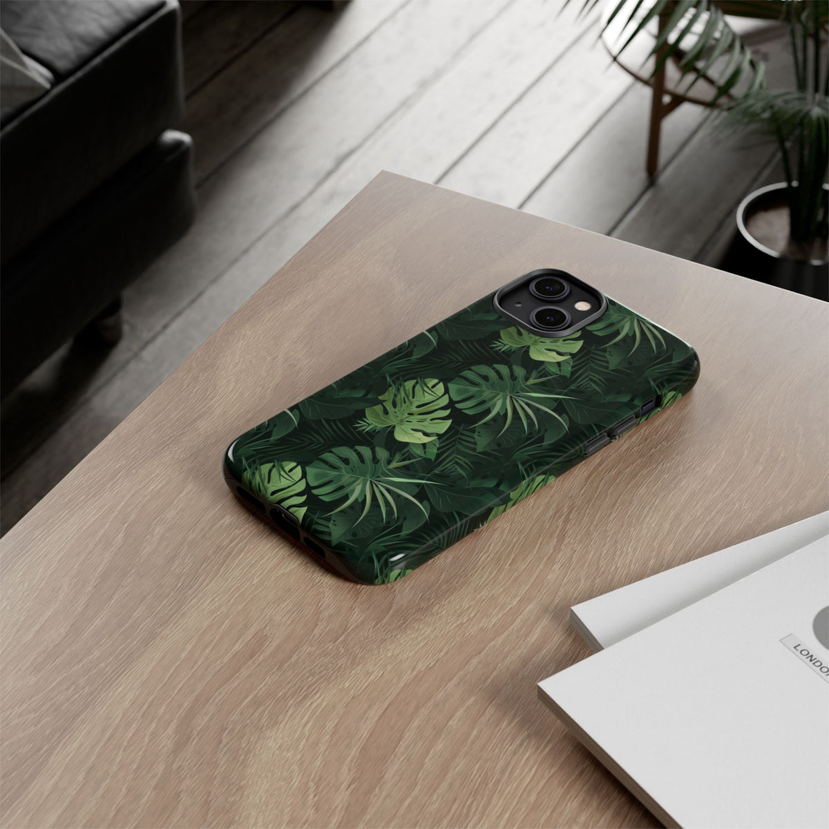 Jungle Pattern Phone Case – Exotic & Lush Design for Your Phone 335