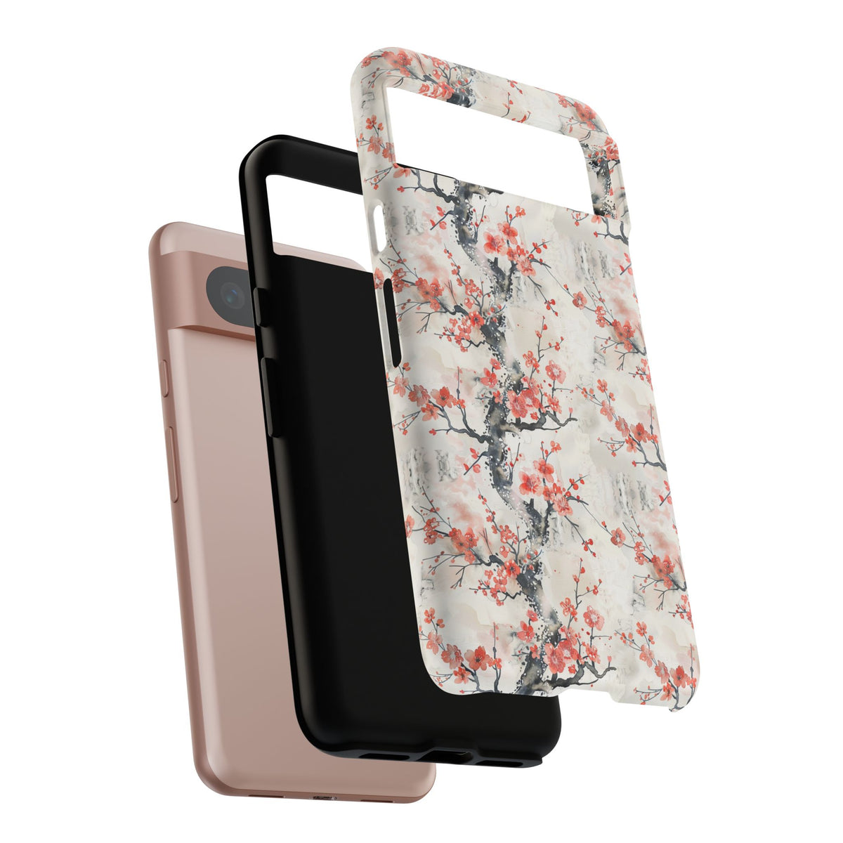 Japanese Pattern Phone Case – Elegant & Timeless Design for Your Phone 034