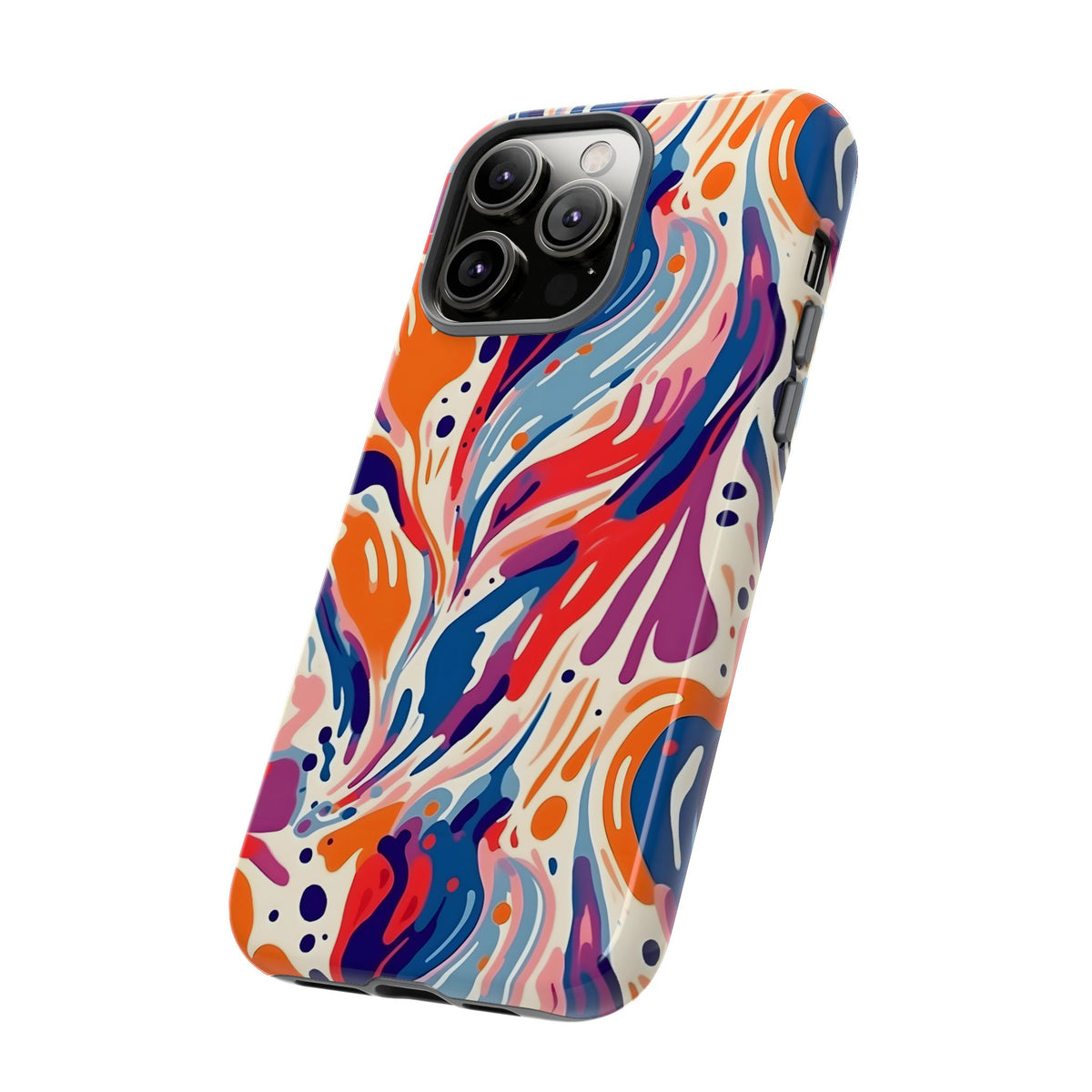 Abstract Painting Design Phone Case – Modern Art-Inspired Phone Cover 6