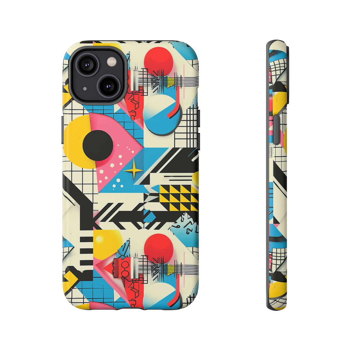 Retro 80s Seamless Phone Case – Vintage Style Meets Modern Protection 6