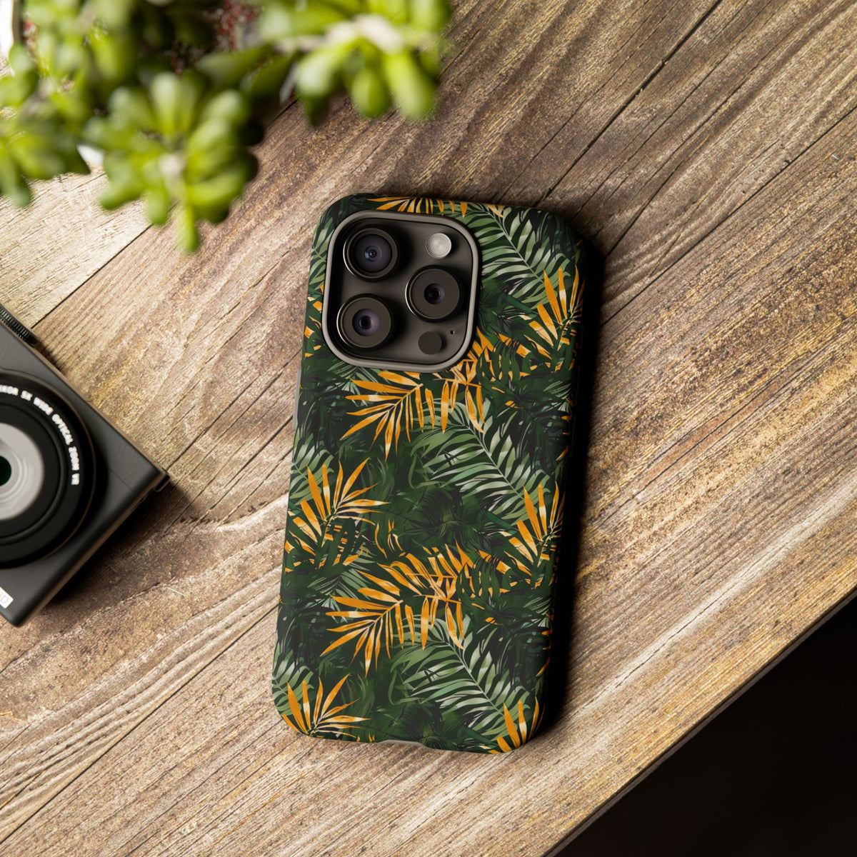 Jungle Pattern Phone Case – Exotic & Lush Design for Your Phone 332