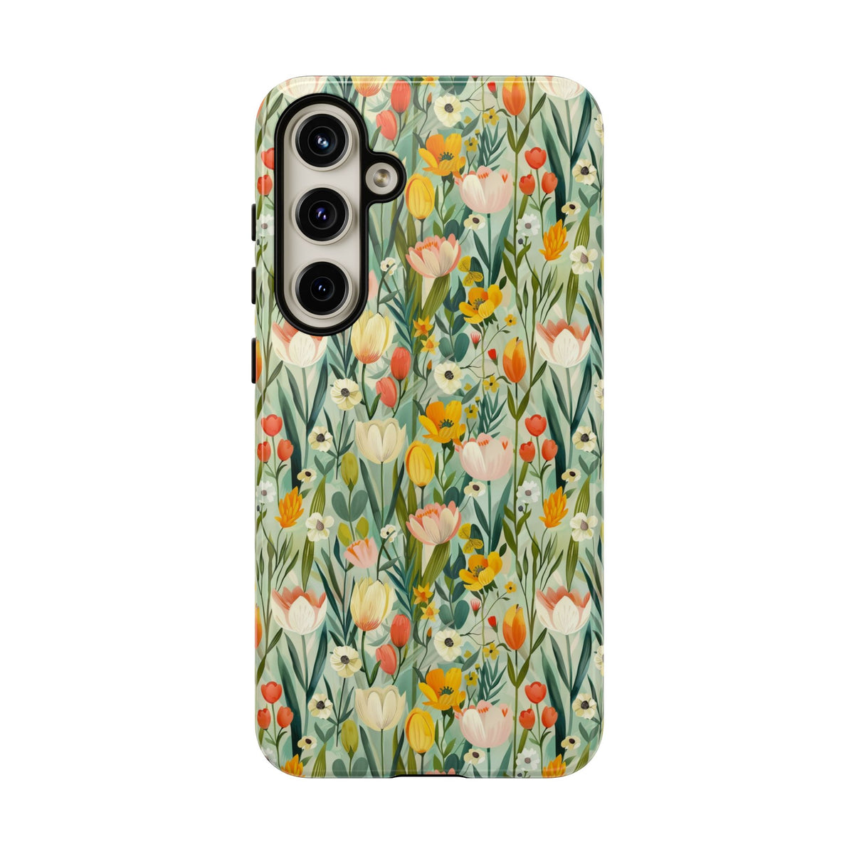 Spring Pattern Phone Case – Fresh & Vibrant Design for Your Phone 396