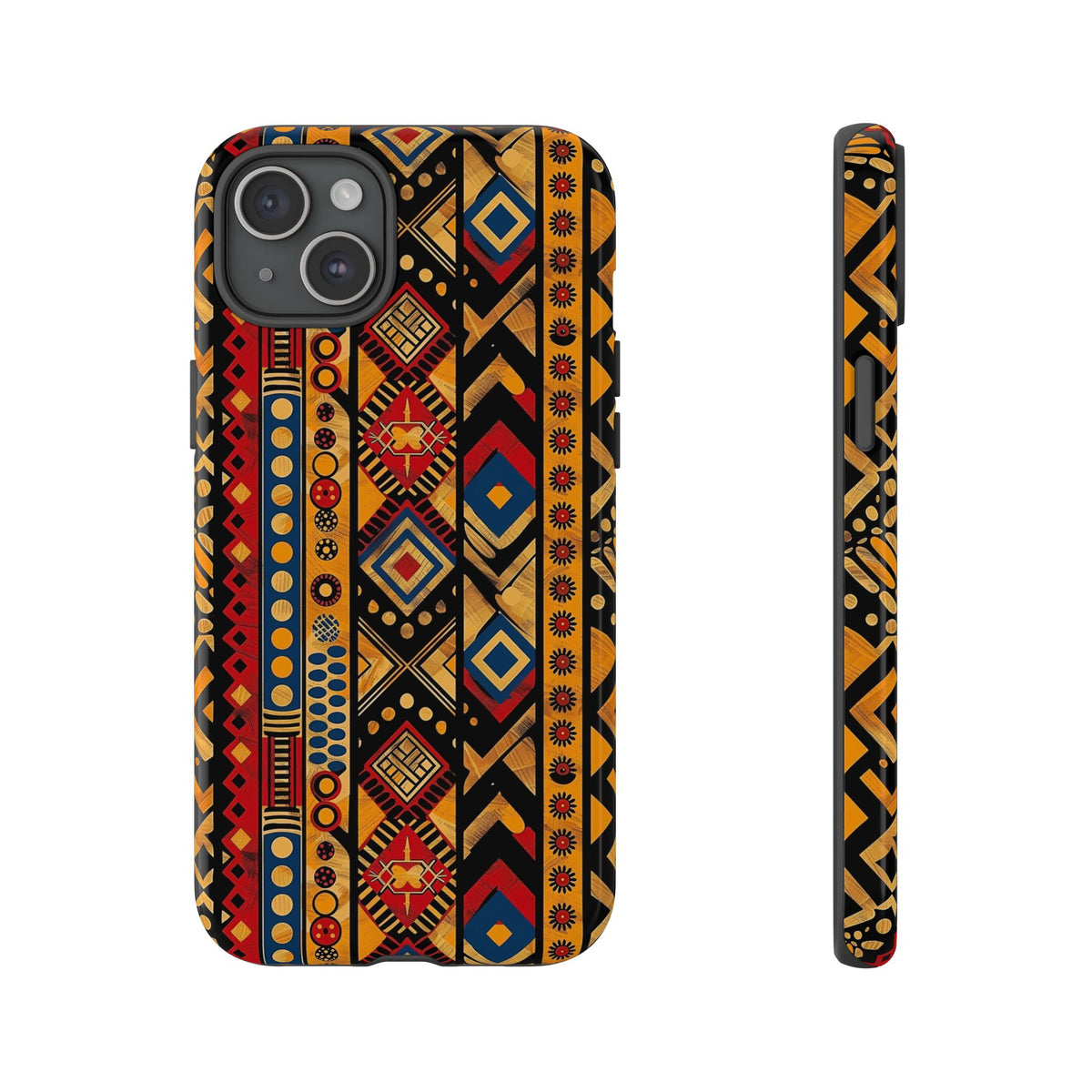 Stylish African Pattern Phone Case – Unique and Vibrant Protection 148