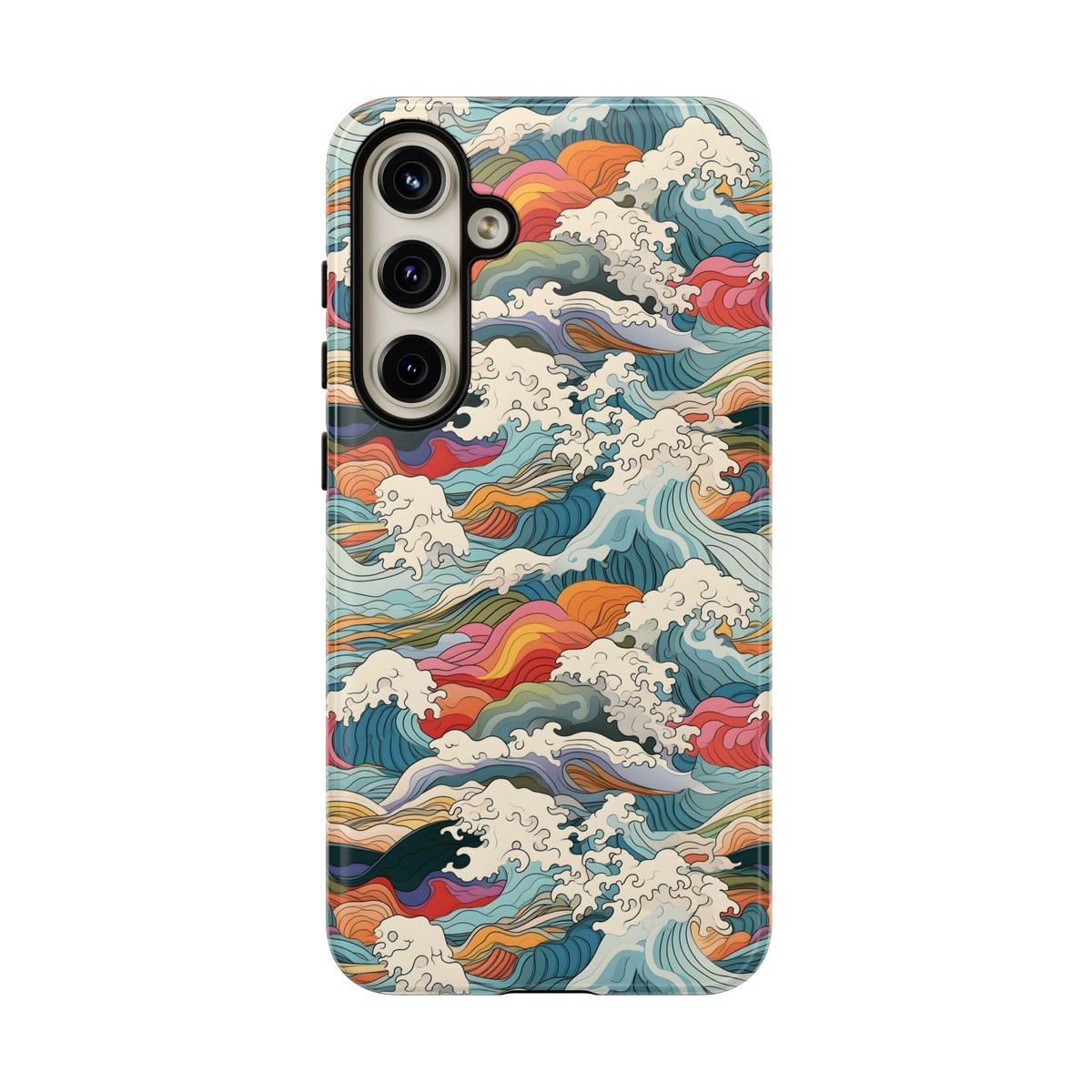 Japanese Waves Phone Case – Embrace Timeless Elegance with Classic Design 2