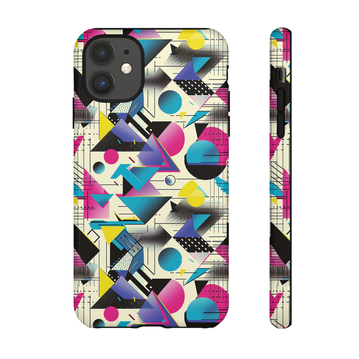 Retro 80s Seamless Phone Case – Vintage Style Meets Modern Protection 202