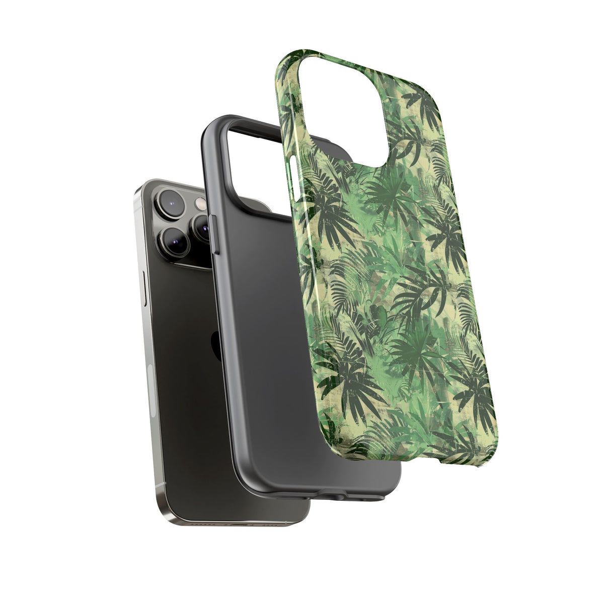 Jungle Pattern Phone Case – Exotic & Lush Design for Your Phone 336