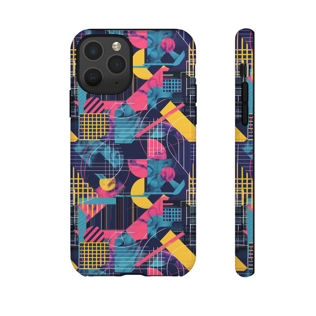 Retro 80s Seamless Phone Case – Vintage Style Meets Modern Protection 188