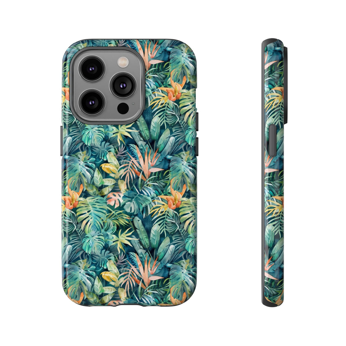 Jungle Pattern Phone Case – Exotic & Lush Design for Your Phone 333